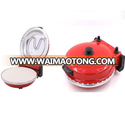 Electric 12 inch Diameter Stone Frying Pan Rotating Pizza Maker